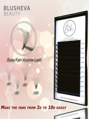 Blusheva Beauty matte black finish enhances the lash line.