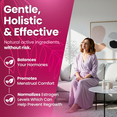 Regulates menstrual cycle and reduces pelvic discomfort BM36