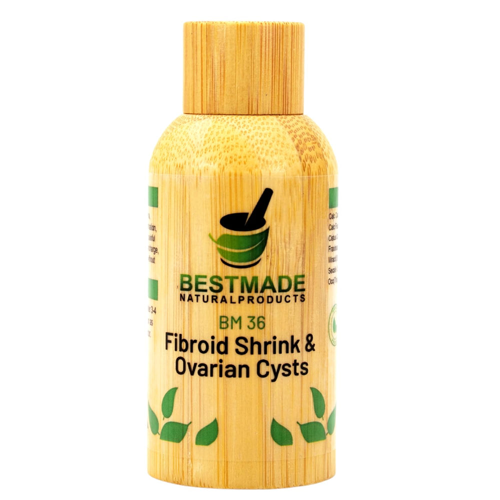 Fibroid Shrink & Ovarian Cysts BM36 bottle with 30 mL drops
