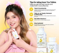 Product bottle with 120 tablets per bottle