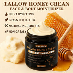 BNNBRGA Manuka honey bottle highlighting soothing skin care