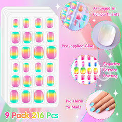 BOARDFEB easy-stick design speeds up kid-friendly nail art