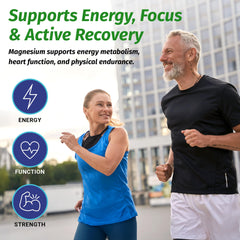 Cardiovascular wellness concept with magnesium