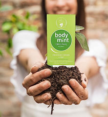 Body Mint Original bottle and packaging on a clean surface