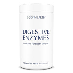 BodyHealth Digestive Enzymes Full Spectrum bottle – 180 capsules