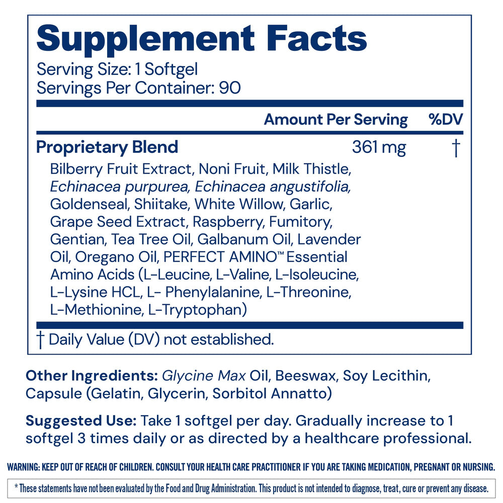 Gut health supplement packaging and ingredients