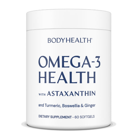 BodyHealth Omega-3 Fish Oil Softgels – 60 softgels, heart and brain health