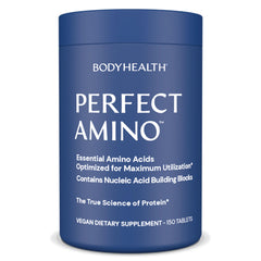 BodyHealth PerfectAmino Tablets 150-count bottle front view