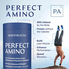 BodyHealth PerfectAmino 30-count travel bottle
