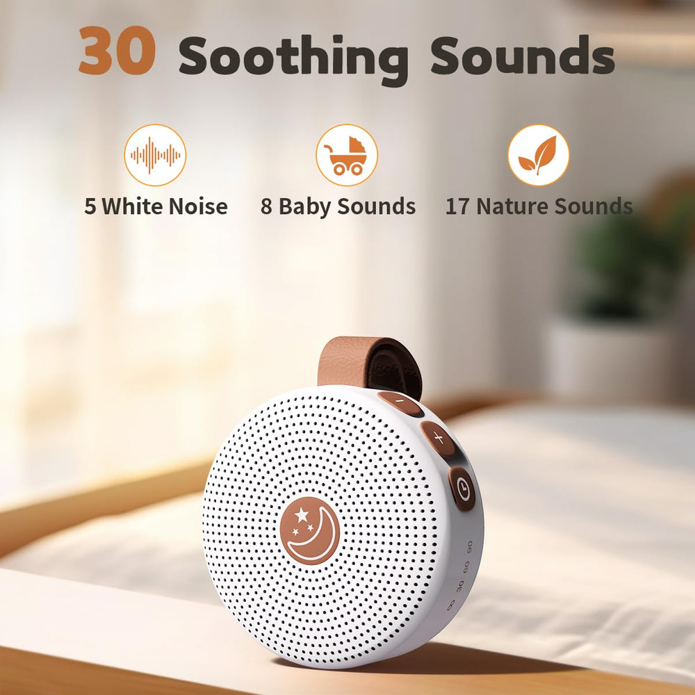 BodyHush 30-soothing-sounds collection for varied bedtime and focus routines.
