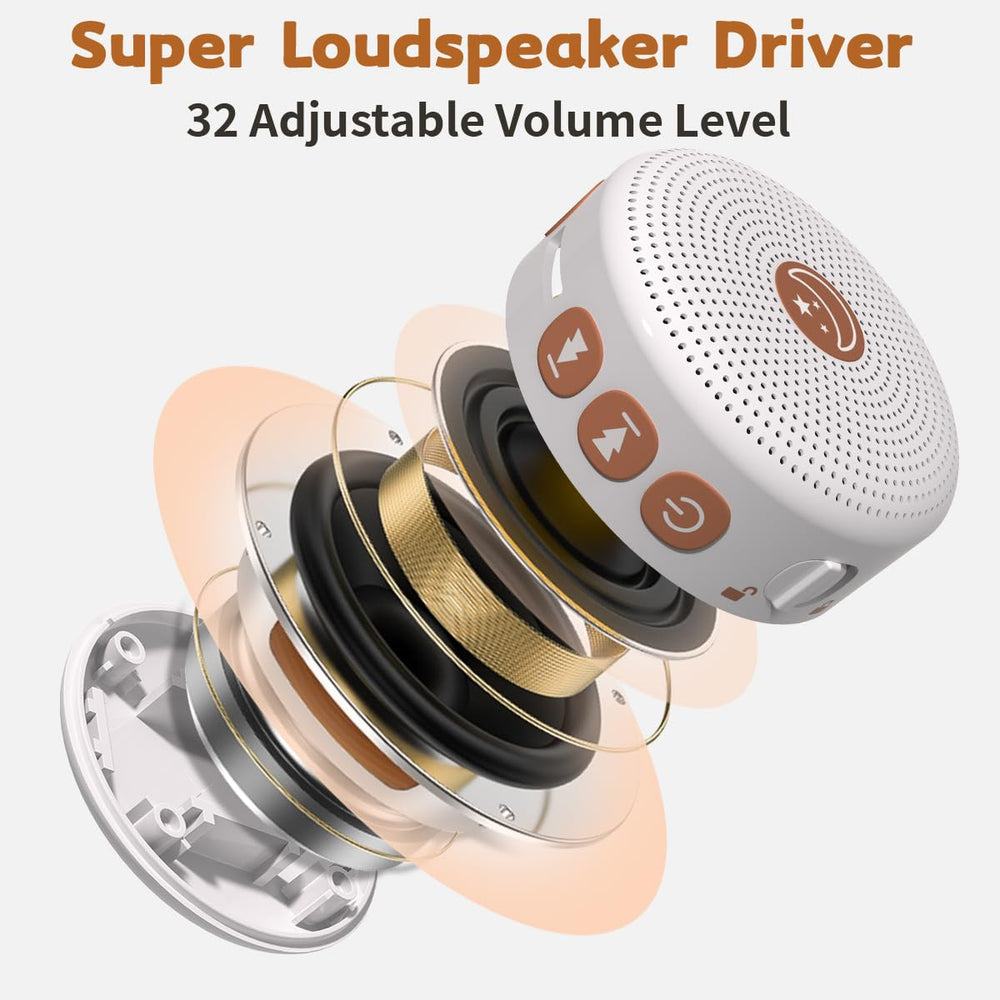 BodyHush travel-clip-design enables attachment to bags for quick convenient use.