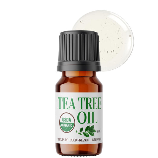 BodyJ4You Tea Tree Oil bottle in amber glass (5 ml)