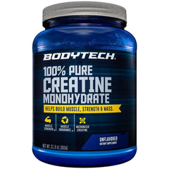 BODYTECH Creatine Monohydrate bottle front view