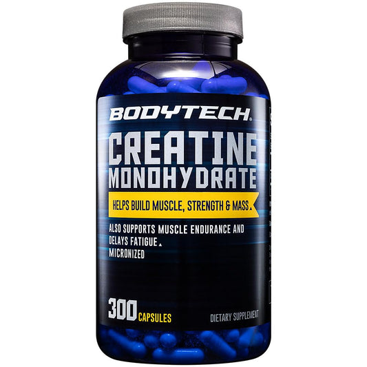 BODYTECH Creatine Monohydrate Capsules Micronized – main product image