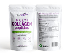 BODYWORK360 Multi Collagen Peptides Powder Unflavored bottle front