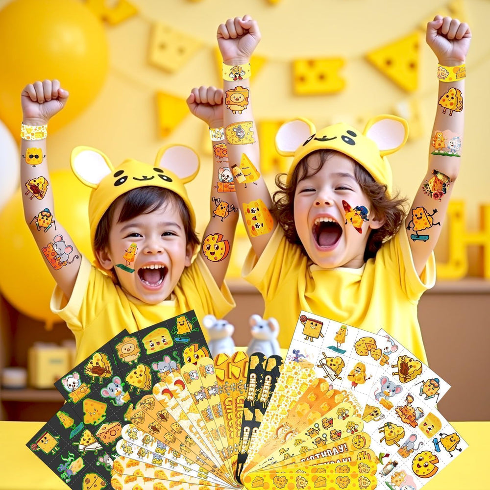 BOIKOKY 72 tattoos and 24 bracelets offer versatile kids' fun.