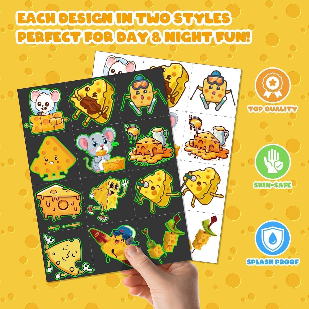 BOIKOKY PVC-safe tattoos ensure comfortable wear and easy removal.