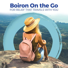 Boiron Acidil On the Go pocket-pack keeps relief at hand throughout the day.
