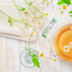Boiron AllergyCalm Kids packaging-design signals cGMP and HPUS standards.