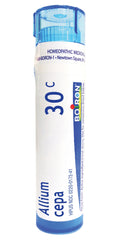 Boiron Allium Cepa 30C pellets in package, pack of 5