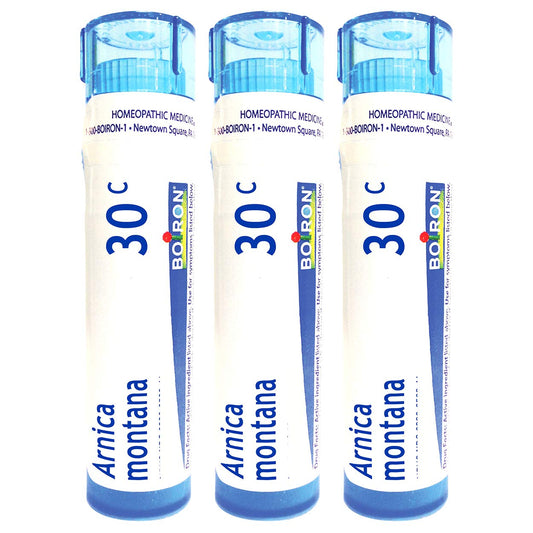 Boiron Arnica Montana 30C packaging and tubes
