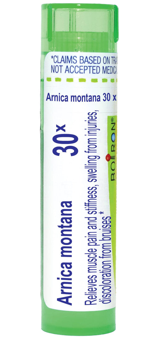 Boiron Arnica Montana 30X pellets in dispensing tube