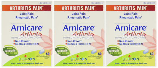 Boiron Arnicare Arthritis bottle with 60 tablets