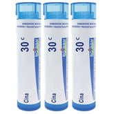 Boiron Cina 30C pack: three dispensing tubes with 240 pellets in total