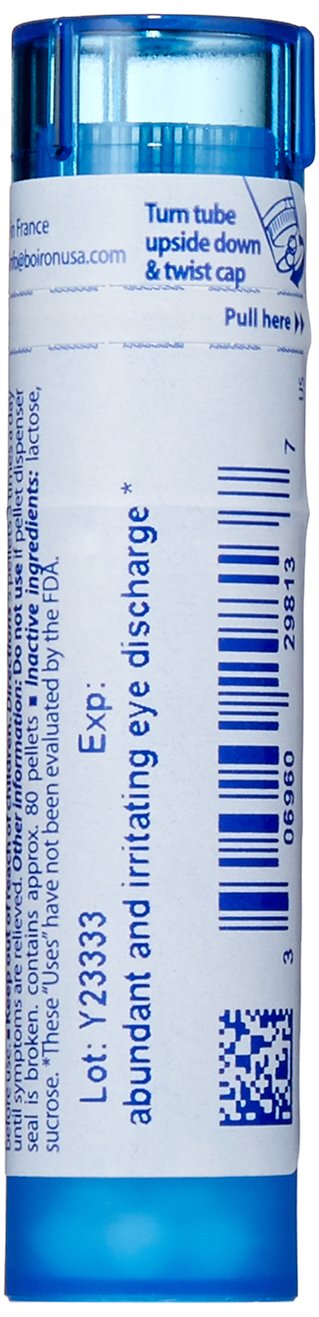 Pellet bottle for Euphrasia Officinalis 30C