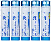 Boiron Ferrum Phosphoricum 30C homeopathic medicine packaging