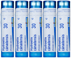 Boiron Hydratis Canadensis 30C 5-pack of 80 pellet tubes – hero image