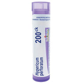 Front-facing Boiron Hypericum Perforatum 200 CK bottle with 80-count packaging