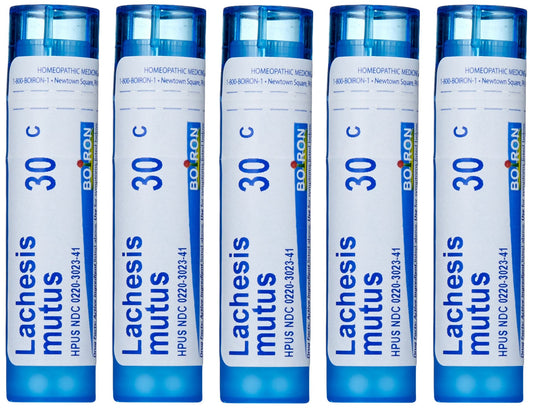 Boiron Lachesis Mutus 30C Pack of 5 box