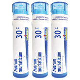 Boiron Natrum Muriaticum 30C runny nose pack of 3 tubes with 240 pellets