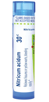 Boiron Nitricum Acidum 30C 80 pellets in dispensing tube
