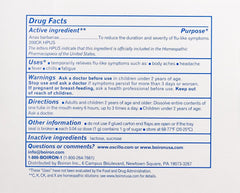 Two boxes of Boiron Oscillococcinum 30 Doses product packaging