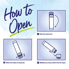 Dosing instructions for Pulsatilla 30C pellets