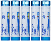 Boiron Spongia Tosta 30C pack of five homeopathic pellets packaging