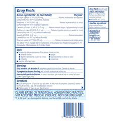 StressCalm meltaway tablet dissolving in mouth