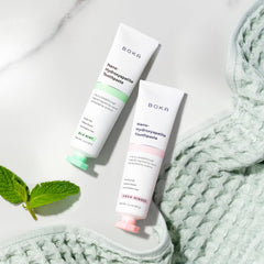 Boka Fluoride Free Toothpaste Ela Mint 2 Pack back label