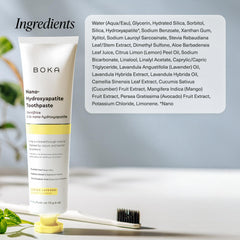 US-manufactured packaging for Boka toothpaste