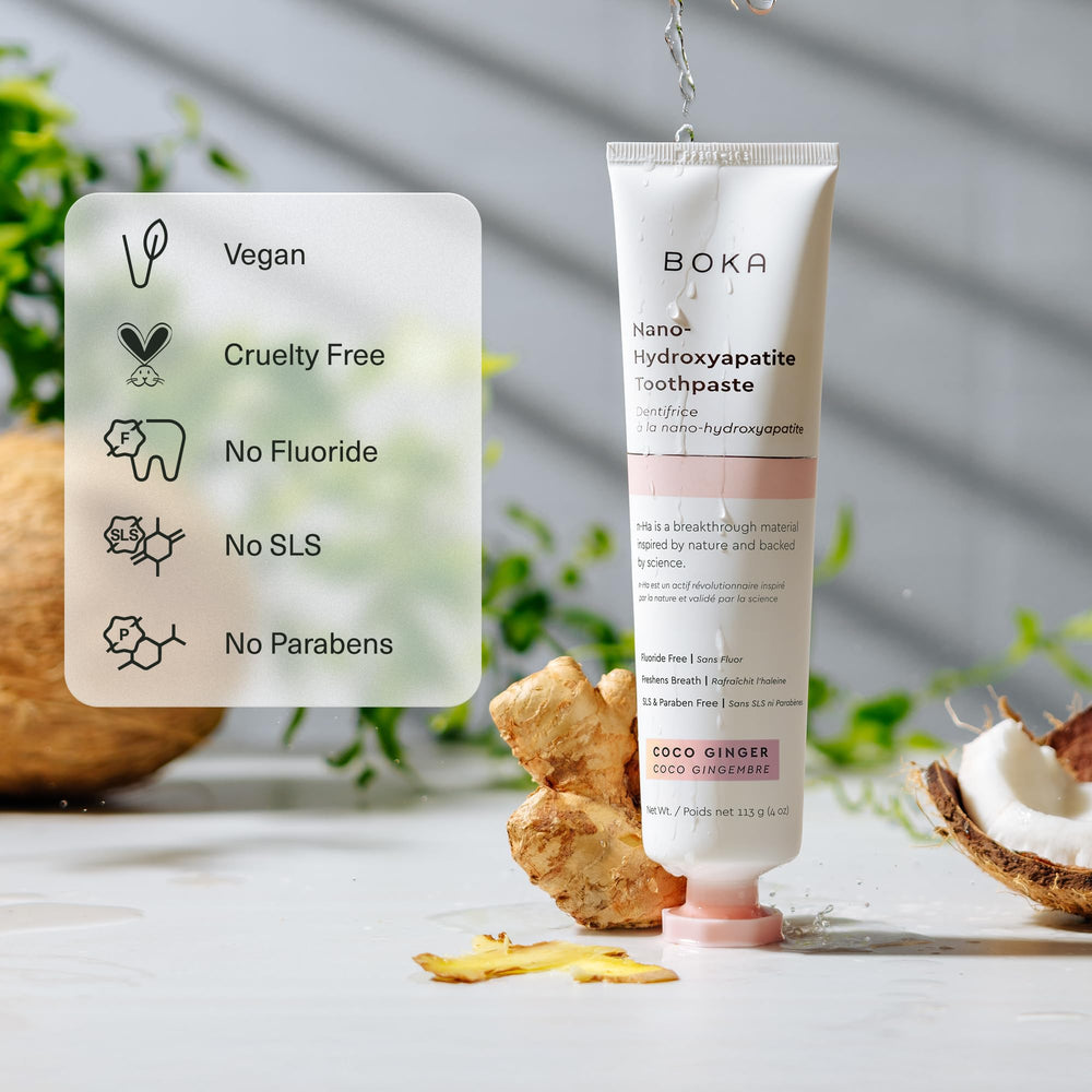 Enamel care benefits of nano-hydroxyapatite in Boka toothpaste for sensitive teeth
