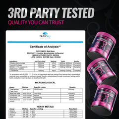 Quality seals: third-party testing and GMP compliance