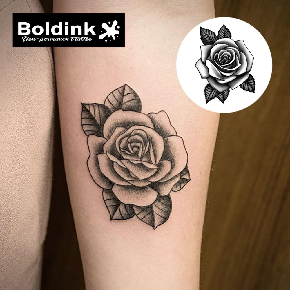 Boldink Flower-9 close-up shows detailed floral design and smooth edges.