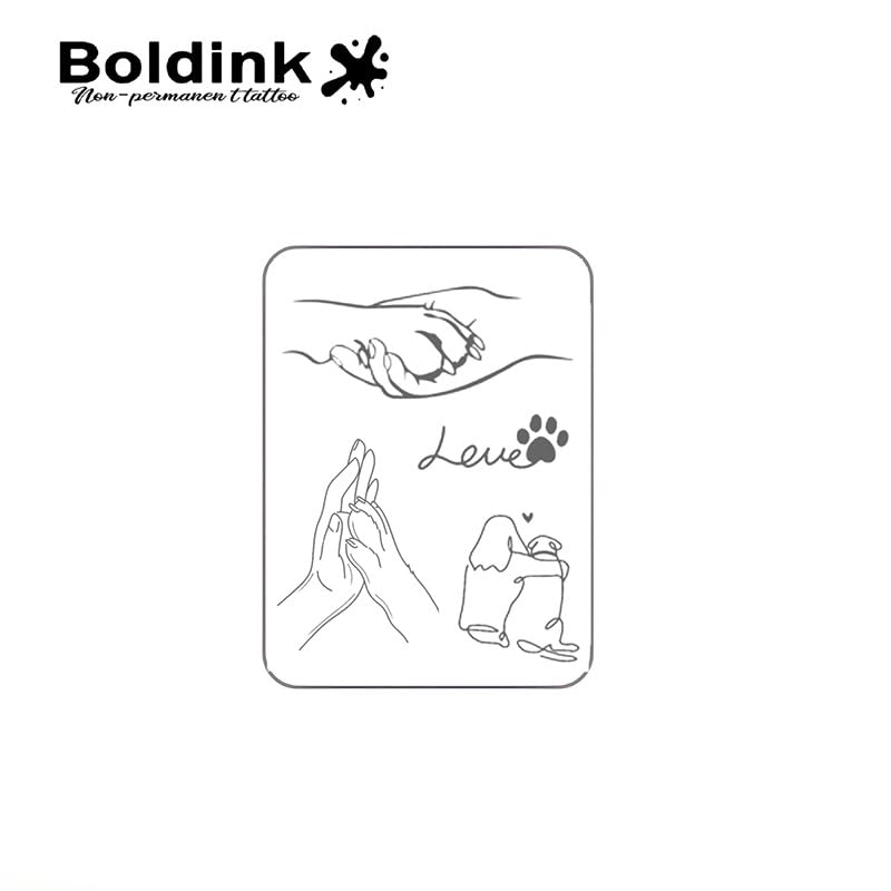Boldink tattoo application in 30 seconds for quick style updates.