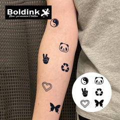 Boldink application in 30 seconds for fast, seamless wear