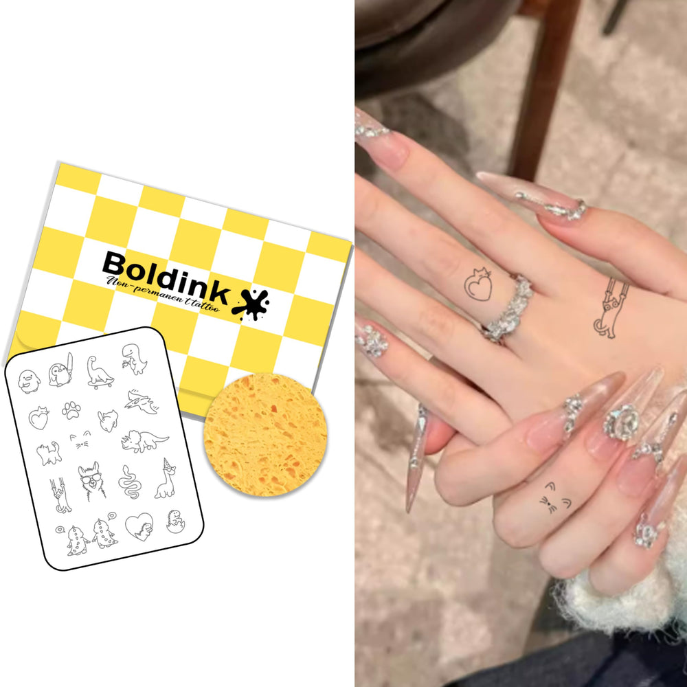 Boldink tattoo packaging in a premium gift box, ideal for gifting.