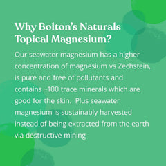 Bolton's Naturals Magnesium Gel Lavender 8 oz packaging