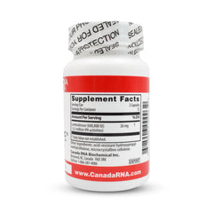 Boluoke Canada RNA Lumbrokinase capsules - back label