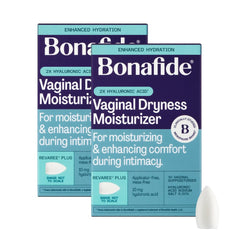Bonafide Revaree Plus 20-inserts packaging shows discreet daily moisture support.